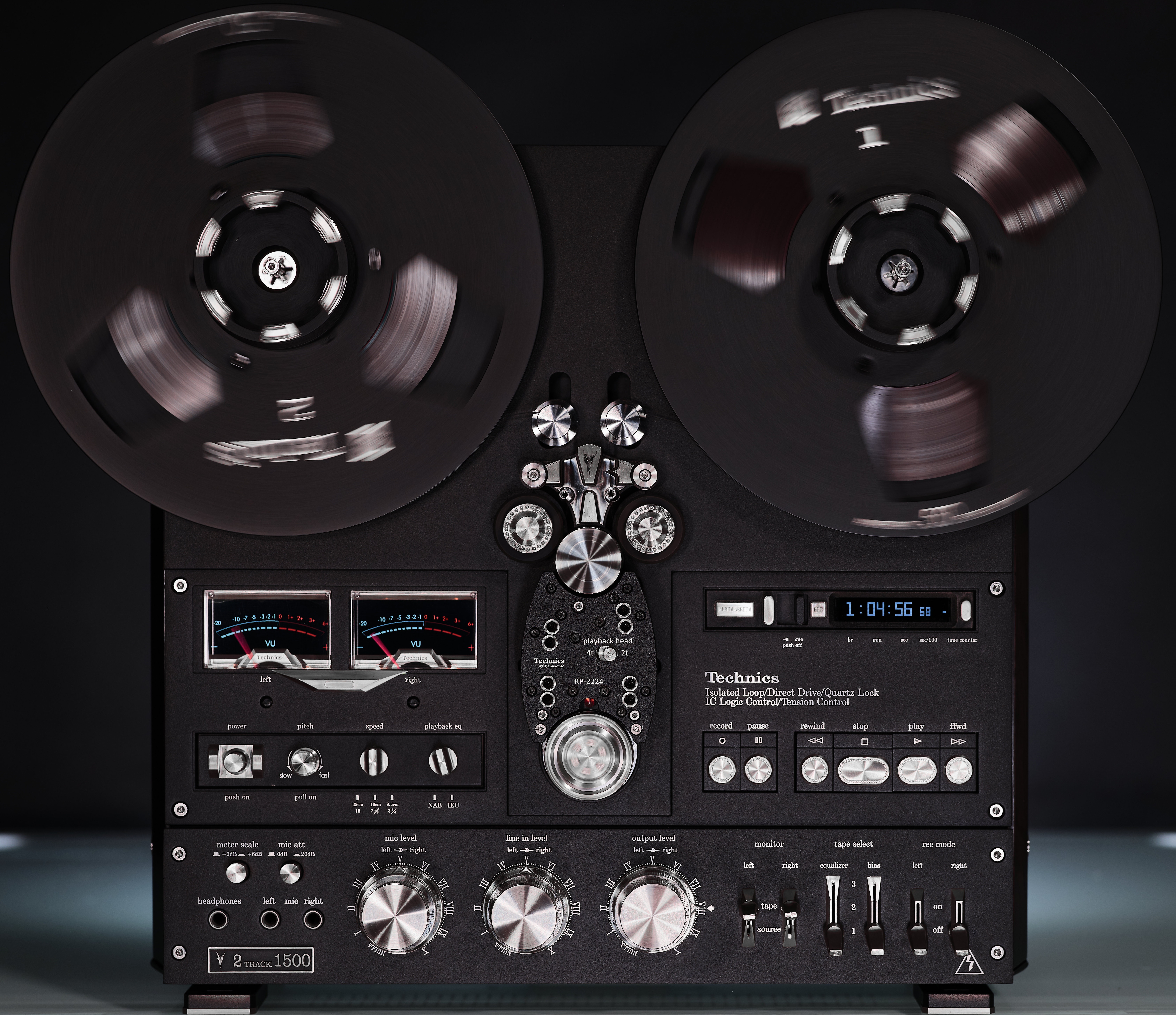 OpenReelToReel metallic reel emblem
